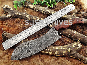 Handmade Damascus Steel Chef Knife Boxing day Sale,Housewarming gift,Bridesmaid gift,Birthday gift,Gift for Mother,Cutlery,Kitchen & Dining, - SUSA KNIVES
