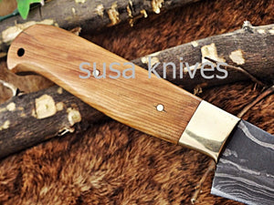 Handmade Damascus Steel Chef Knife Boxing day Sale,Heartwarming gift, Wedding gift, Birthday gift,Gift for Mother, Cutlery, Kitchen & Dining - SUSA KNIVES