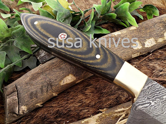 Handmade Damascus Steel Chef Knife Boxing day Sale, Heartwarming gift, Gift for her, Anniversary gift, Personalized gift, Housewarming gift, - SUSA KNIVES
