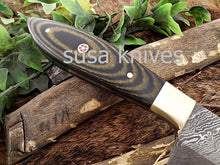 Load image into Gallery viewer, Handmade Damascus Steel Chef Knife Boxing day Sale, Heartwarming gift, Gift for her, Anniversary gift, Personalized gift, Housewarming gift, - SUSA KNIVES
