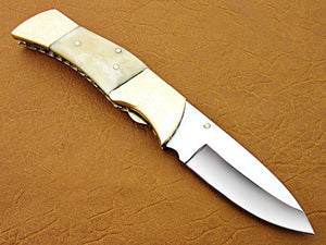 Custom Handmade Stainless Steel Folding Pocket Knife - SUSA KNIVES