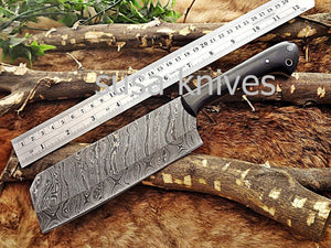 Handmade Damascus Steel Chef Knife Boxing day sale,Wedding gift, Gift for her, Anniversary gift, Birthday gift, Cutlery, Kitchen & Dining, - SUSA KNIVES