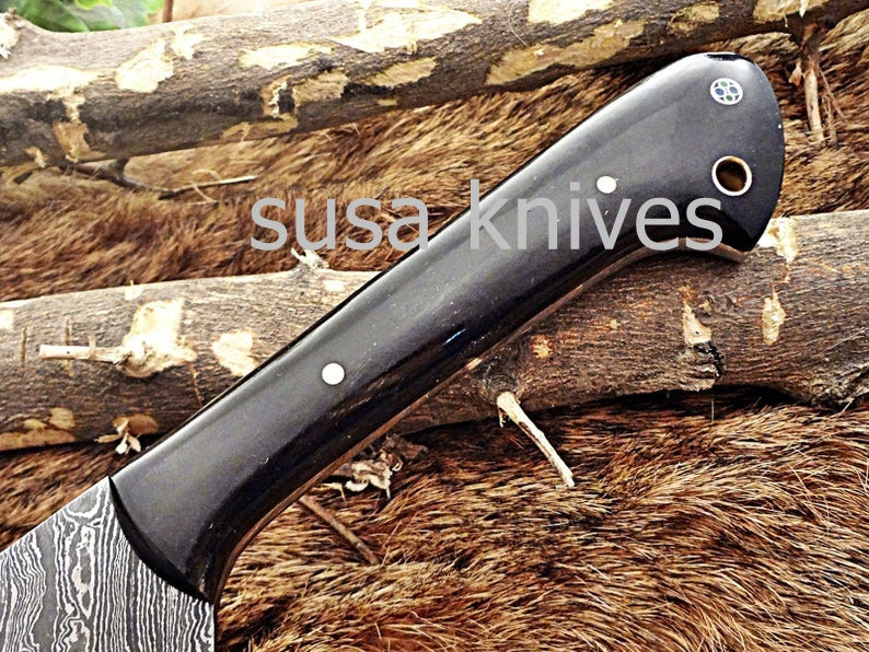 Handmade Damascus Steel Chef Knife Boxing day sale,Wedding gift, Gift for her, Anniversary gift, Birthday gift, Cutlery, Kitchen & Dining, - SUSA KNIVES