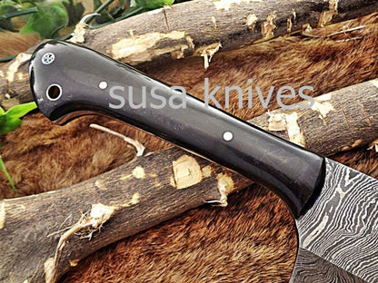 Handmade Damascus Steel Chef Knife Boxing day sale,Wedding gift, Gift for her, Anniversary gift, Birthday gift, Cutlery, Kitchen & Dining, - SUSA KNIVES
