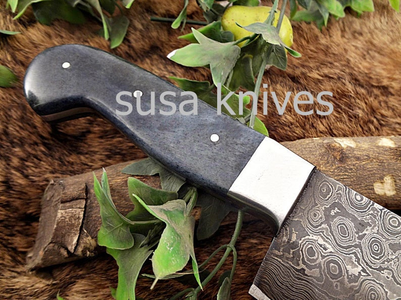 Handmade Damascus Steel Chef Knife Boxing day sale, Heartwarming gift, Wedding gift, Gift for her, Anniversary gift, Personalized gift - SUSA KNIVES