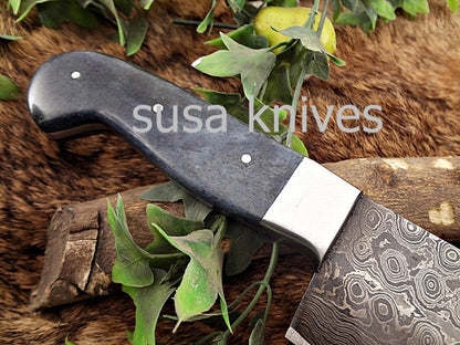 Handmade Damascus Steel Chef Knife Boxing day sale, Heartwarming gift, Wedding gift, Gift for her, Anniversary gift, Personalized gift - SUSA KNIVES