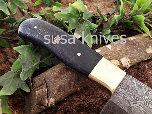Handmade Damascus Steel Chef Knife Boxing day Sale, Heartwarming gift, Wedding gift, Gift for her,Gift for Mother,Cutlery, Kitchen & Dining, - SUSA KNIVES