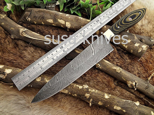 Handmade Damascus Steel Chef Knife Boxing day Sale, Heartwarming gift, Gift for her, Anniversary gift, Personalized gift, Housewarming gift, - SUSA KNIVES