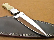 Load image into Gallery viewer, Custom Handmade Stainless Steel Fixed Blade Hunting Dagger Knife - SUSA KNIVES
