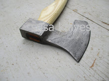 Load image into Gallery viewer, Handmade Damascus Steel Axe - SUSA KNIVES
