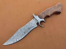 Load image into Gallery viewer, Custom Handmade Damascus Steel Bowie, - SUSA KNIVES
