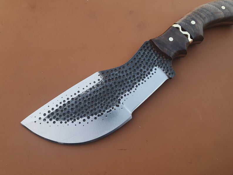 Custom Handmade Custom Handmade Carbon Steel Tracker Hunting Knife - SUSA KNIVES