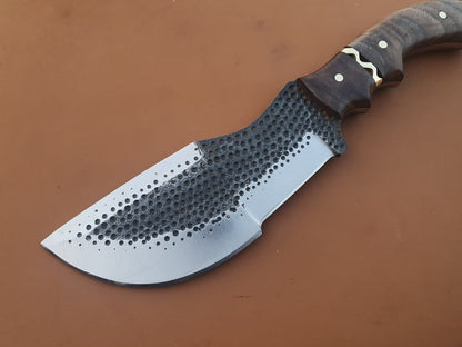 Custom Handmade Custom Handmade Carbon Steel Tracker Hunting Knife - SUSA KNIVES