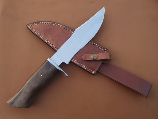 Custom Handmade 1095 Carbon Steel Bowie Knife - SUSA KNIVES