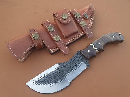 Custom Handmade Custom Handmade Carbon Steel Tracker Hunting Knife - SUSA KNIVES