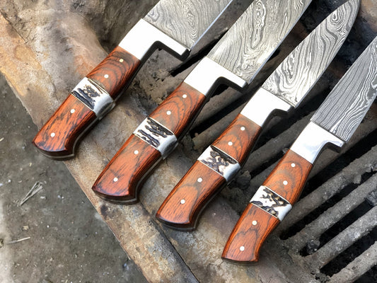 handmade chef set  4 pcs - SUSA KNIVES