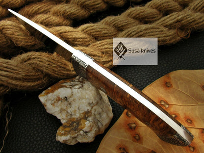 HANDMADE OUTCLASS ENGRAVED, HUNTING/FIGHTING CLAW KNIFE - SUSA KNIVES