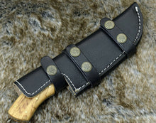 Load image into Gallery viewer, Damascus Knife Damascus Steel hunting Knife 9” Olive Wood handle full tang - SUSA KNIVES
