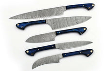 Load image into Gallery viewer, Custom Handmade Damascus Kitchen Knife Chef Knives Set - SUSA KNIVES

