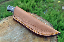 Load image into Gallery viewer, hand Forged Railroad Spike Carbon Steel Hunting Knife W/ Wood Handle - SUSA KNIVES
