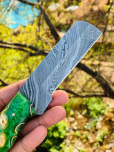 Load image into Gallery viewer, custom handmade damascus steel bull cutter knife - SUSA KNIVES
