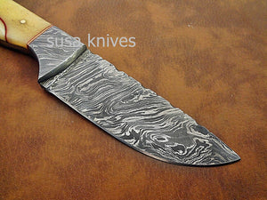 Custom hand crafted Damascus steel Moqen,s Bone lover Knife (Special Sale) - SUSA KNIVES