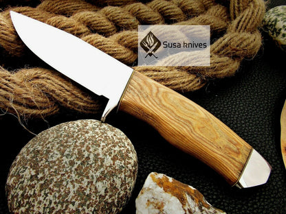 CUSTOM MADE, MIRROR POLISHED 440 C ,OUTDOOR JUNGLE HUNTING / FIGHTING CLAW KNIFE - SUSA KNIVES