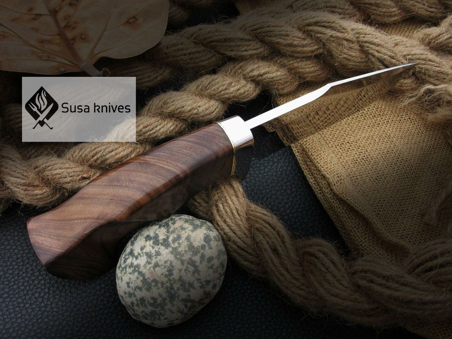 CUSTOM MADE, MIRROR POLISHED 440 C ,OUTDOOR JUNGLE HUNTING / FIGHTING CLAW KNIFE - SUSA KNIVES