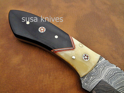 Custom hand crafted Damascus steel Moqen,s Knife (Special Sale) - SUSA KNIVES