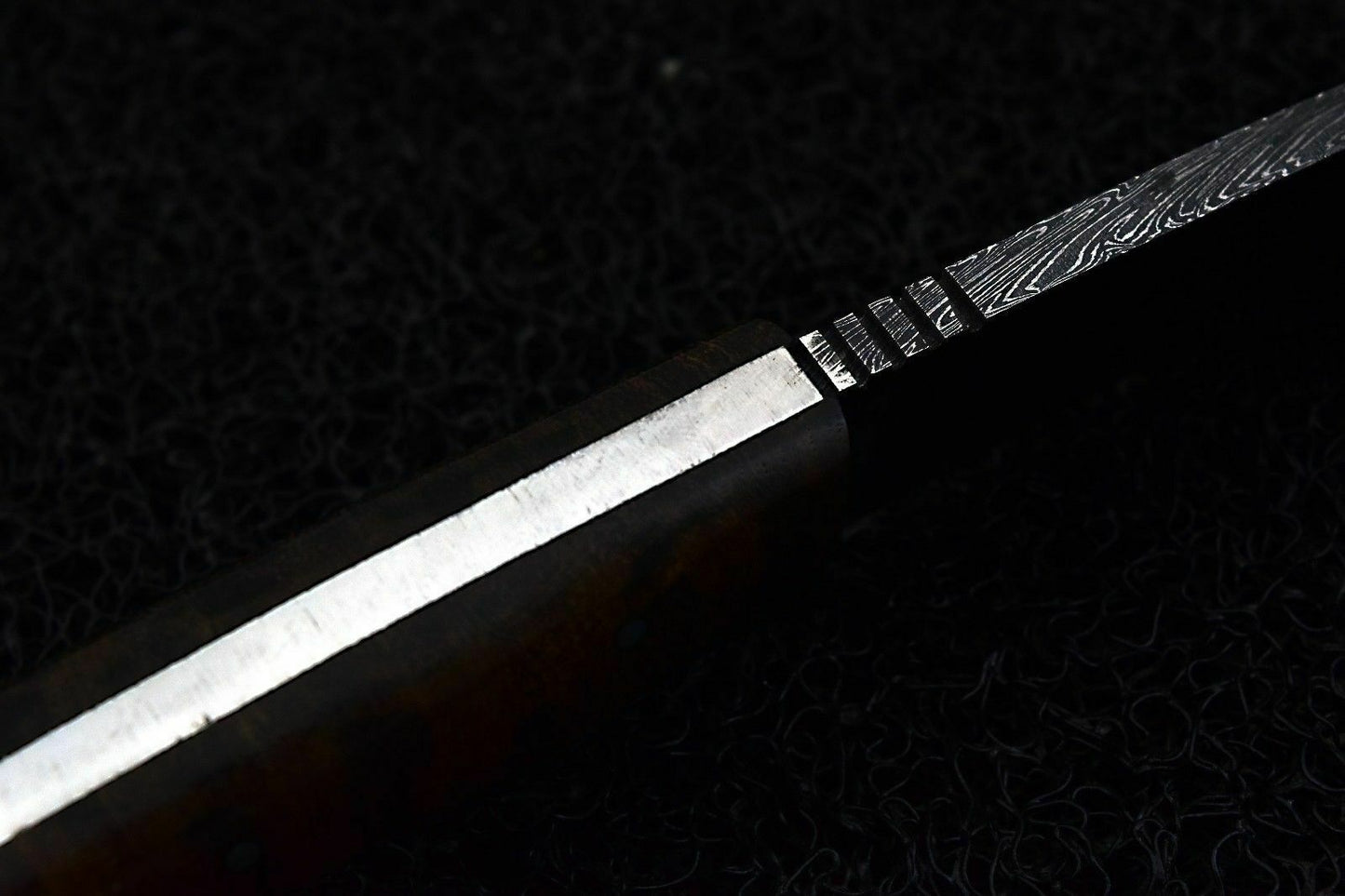 CUSTOM HAND MADE DAMASCUS STEEL HUNTING SKINNER KNIFE. - SUSA KNIVES
