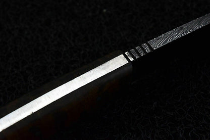 CUSTOM HAND MADE DAMASCUS STEEL HUNTING SKINNER KNIFE. - SUSA KNIVES