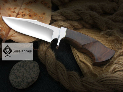CUSTOM MADE, MIRROR POLISHED 440 C ,OUTDOOR JUNGLE HUNTING / FIGHTING CLAW KNIFE - SUSA KNIVES