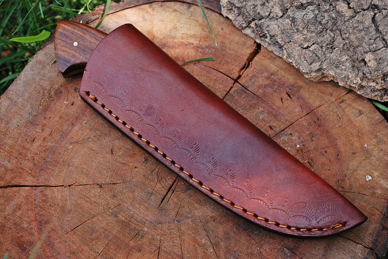 Custom hand Forged Railroad Spike Carbon Steel Fixed Blade Tanto Knife - SUSA KNIVES