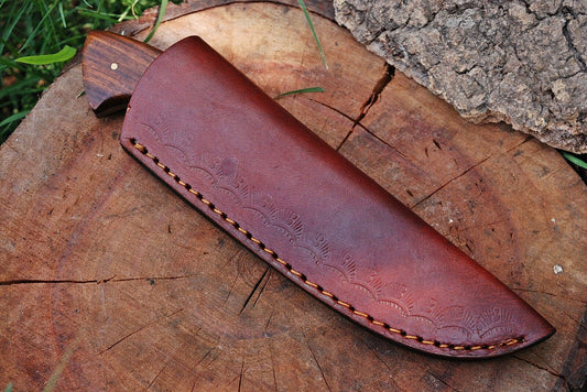 Custom hand Forged Railroad Spike Carbon Steel Fixed Blade Tanto Knife - SUSA KNIVES