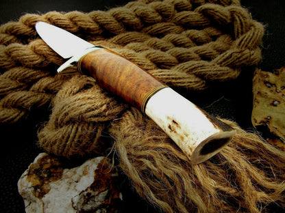 CUSTOM MADE, MIRROR POLISHED 440 C ,OUTDOOR JUNGLE HUNTING / FIGHTING CLAW KNIFE - SUSA KNIVES