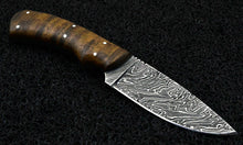 Load image into Gallery viewer, CUSTOM HAND MADE DAMASCUS STEEL HUNTING SKINNER KNIFE. - SUSA KNIVES
