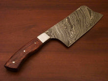 Load image into Gallery viewer, Rody Stan CUSTOM HAND MADE DAMASCUS STEEL FULL TANG CHOPPER - SUSA KNIVES
