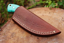 Load image into Gallery viewer, Custom hand Forged Railroad Spike Carbon Steel Fixed Blade Knife Q- - SUSA KNIVES
