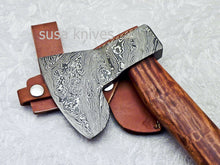 Load image into Gallery viewer, New Beautiful Handmade Damascus Steel AXE &quot;UNIQUE AXE&quot; Limited Edition - SUSA KNIVES
