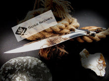Load image into Gallery viewer, CUSTOM MADE, 440 C ,OUTDOOR JUNGLE HUNTING SURVIVAL FIGHTING CLAW BOWIE KNIFE - SUSA KNIVES
