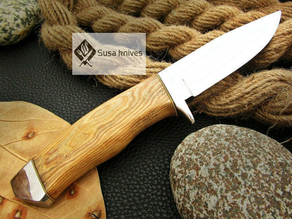 CUSTOM MADE, MIRROR POLISHED 440 C ,OUTDOOR JUNGLE HUNTING / FIGHTING CLAW KNIFE - SUSA KNIVES