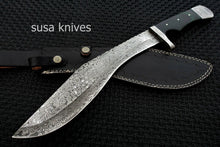 Load image into Gallery viewer, Custom Handmade Damascus Kukri Knife - SUSA KNIVES
