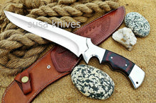 Load image into Gallery viewer, Custom handmade D2 Stainless Steel Hunting Bowie Knife - SUSA KNIVES
