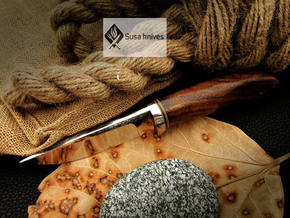 CUSTOM MADE, MIRROR POLISHED 440 C ,OUTDOOR JUNGLE HUNTING / FIGHTING CLAW KNIFE - SUSA KNIVES