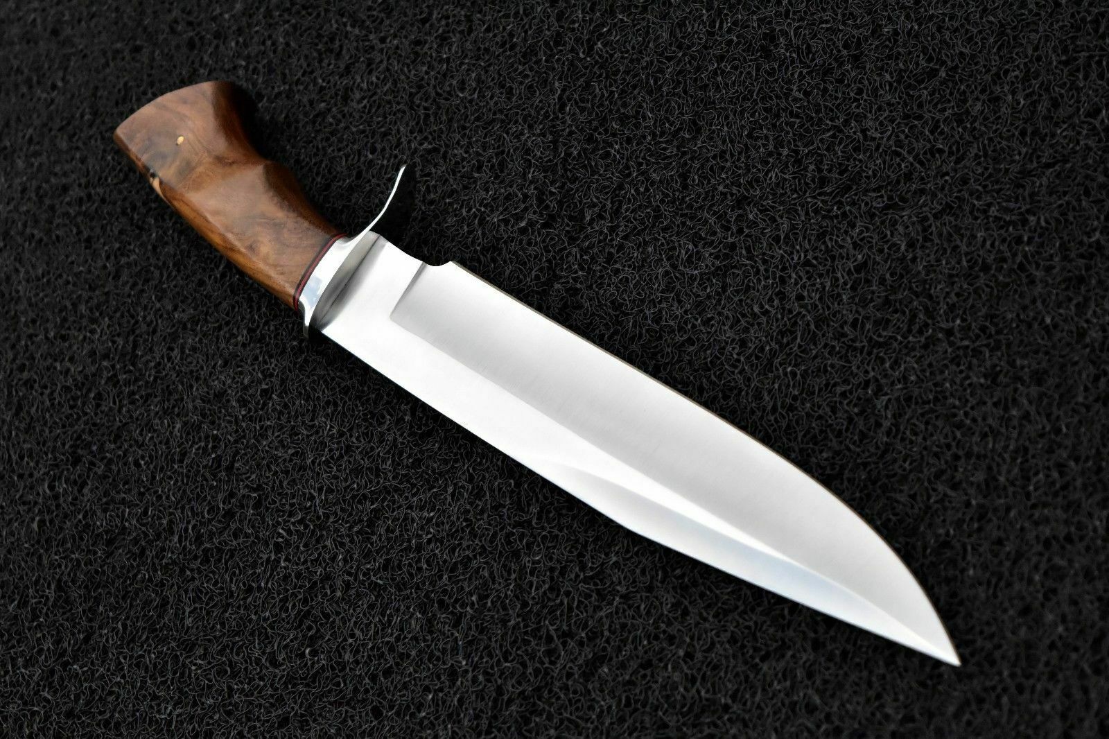 Beautiful Custom Handmade D2 Steel Hunting Knife | Sheath Natural Wood Handle - SUSA KNIVES
