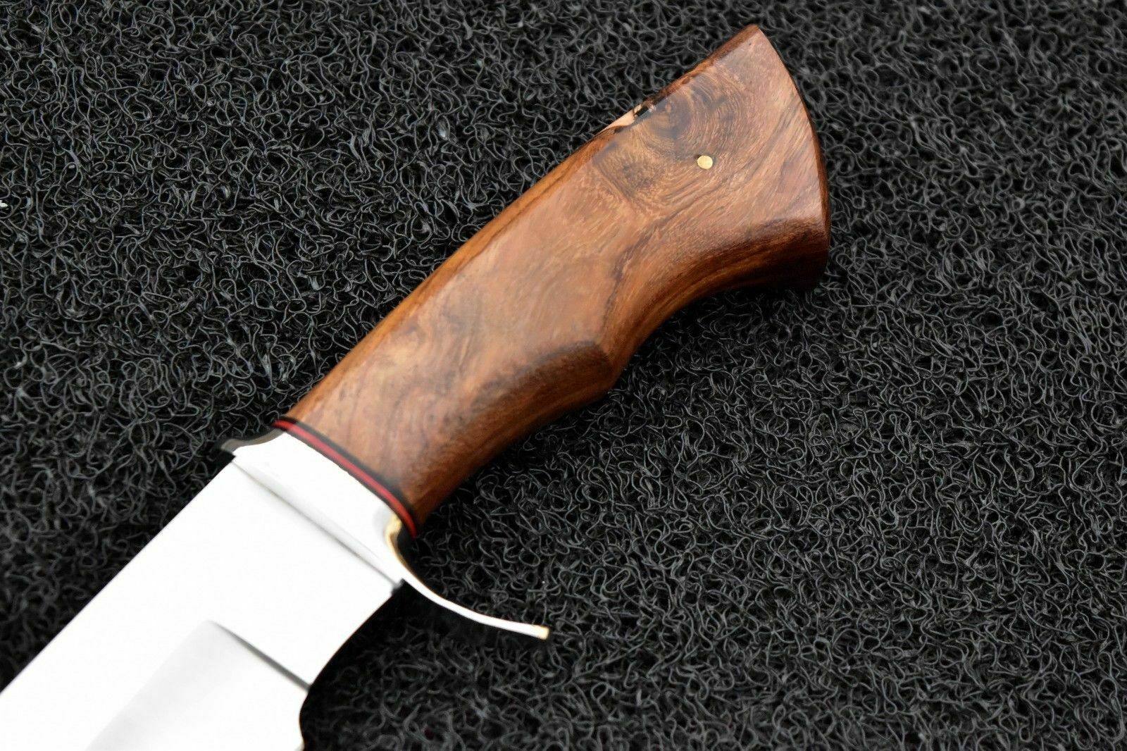 Beautiful Custom Handmade D2 Steel Hunting Knife | Sheath Natural Wood Handle - SUSA KNIVES