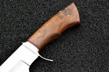 Load image into Gallery viewer, Beautiful Custom Handmade D2 Steel Hunting Knife | Sheath Natural Wood Handle - SUSA KNIVES
