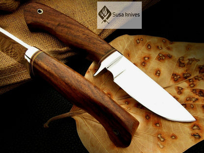 CUSTOM MADE, MIRROR POLISHED 440 C ,OUTDOOR JUNGLE HUNTING / FIGHTING CLAW KNIFE - SUSA KNIVES