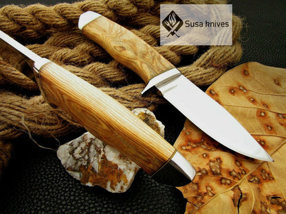 CUSTOM MADE, MIRROR POLISHED 440 C ,OUTDOOR JUNGLE HUNTING / FIGHTING CLAW KNIFE - SUSA KNIVES