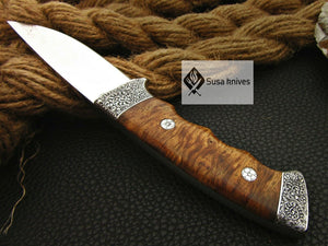 HANDMADE OUTCLASS ENGRAVED, HUNTING/FIGHTING CLAW KNIFE - SUSA KNIVES